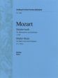 Mozart Meistermusik nach KV 477 Mannerchor-Orchester - Partitur / Full Score