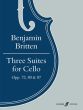 Britten 3 Suites Op.72, 80 and 87 for Cello