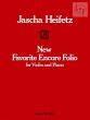New Favorite Encore Folio for Violin and Piano