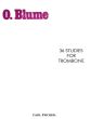 Blume 36 Studies (Trombone Bass Clef) (ed. Reginald Fink)