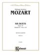 Mozart 6 Duets Op.70 Vol.2 for 2 Clarinets