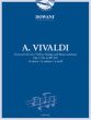 Vivaldi Concerto a-minor Op.3 No.8 RV 522 2 Violins-Strings-Bc for Violin and Piano Book with Cd (Dowani 3 Tempi Play-Along)