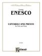 Enesco Cantabile and Presto Flute-Piano