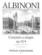 Albinoni Concerto G-dur Op.10 / 4 Violine-Streicher-Bc (Klavierauszug) (Walter Kolneder)