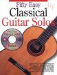 50 Easy Classical Guitar Solos (incl.tab.)