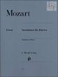 Mozart Variationen Piano solo (edited by Ewald Zimmermann) (Henle-Urtext)