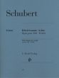 Schubert Sonate A-dur Op.posth Op.120 D.664 Klavier (Herausgegeben von Paul Mies - Fingersatz Hans-Martin Theopold) (Henle-Urtext)