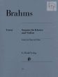 Brahms Sonaten edited Hans O. Hiekel fingering Hans-Martin Theopold and Karl Röhrig Henle Urtext
