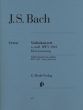 Bach Konzert a-moll BWV 1041 fur Violine und Klavier (Herausgebers Hans Eppstein und Johannes Umbreit) (Henle-Urtext)