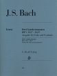 Bach 3 Sonaten BWV 1027 - 1029 Viola da Gamba (Urtext) Viola-Klavier (Heinemann-Schilde)