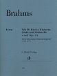 Brahms Trio a-moll Op.114 (Klar.[A][Viola]-Violonc.-Piano) (Katharina Loose-Einfalt) (Henle-Urtext)