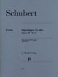 Schubert Impromtu E-flat major Op.90 No.2 for Piano Solo (Edited and Fingering by Walter Gieseking) (Henle-Urtext)