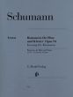 Schumann Romanzen Op.94 fassung fur Klarinette (mit Stimme in Bb un A) und Klavier (Herausgegeben von Georg Meerwein, Fingersatz Klaus Borner) (Henle-Urtext)