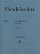 Mendelssohn Streichquartette Op. 44 No.1 - 3 Stimmen (Ernst Herttrich) (Henle-Urtext)