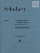 Variationen über "Trockne Blumen" D.802 Op.Posth.160 Flote-Klavier (edited by W.D. Seiffert)