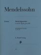 Mendelssohn Quartet f-minor Op.Posth.80 (Parts) (edited by Ernst Herttrich) (Henle-Urtext)