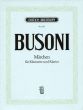 Busoni Fairy Tale K 123 for Clarinet and Piano (Urtext edited by Joachim Draheim)