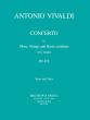 Vivaldi Concerto C-major (RV 452) Oboe-Strings-Bc (Score/Parts) (Caldini)