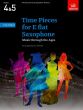 Time Pieces Vol. 2 for Alto or Baritone Saxophone and Piano (edited by Ian Denley)