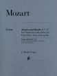 Mozart Adagio & Rondo KV 617 (Glasharm.[Klav.]-Flote- Oboe-Viola-Violonc.) (Part/St.) (Henle-Urtext)