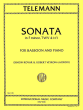 Telemann Sonata f-minor TWV 41:f1 Bassoon-Piano (Kovar-Veyron-Lacroix)