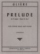 Gliere Prelude D-major Op.32 No.1 Double Bass-Piano (Fred Zimmermann) (Solo Tuning)