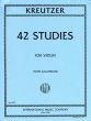Kreutzer 42 Studies for Violin (edited by Ivan Galamian)
