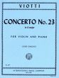 Viotti Concerto No.23 G-major for Violin and Piano (Edited by Josef Gingold)