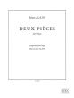 Alain 2 Pieces pour Orgue (Fugue, Variations) (Marie-Claire Alain)