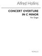 Hollins Concert Overture No.2 c-minor Organ