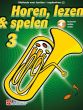 Botma Kastelein Horen, Lezen & Spelen Vol.3 Methode Bariton Euphonium Vioolsleutel Boek met Audio Online
