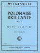 Wieniawski Polonaise Brillante A-major Op.21 Violin and Piano (Zino Francescatti)