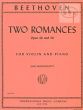 2 Romances Op.40 - 50 for Violin and Piano