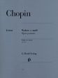 Chopin Walzer e-moll Op.Posth. (Zimmermann/Leopold) (Henle-Urtext)