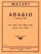 Mozart Adagio G-major KV 580a Oboe-Violin-Viola and Cello (Score/Parts) (Humbert Lucarelli)