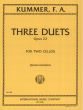 Kummer 3 Duets Op.22 for 2 Violoncellos (Edited by Julius Klengel)