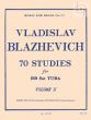 Blazhevich 70 Studies Vol. 2 B-flat Tuba (BC)
