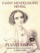 Hensel Fanny Mendelssohn Hensel Piano Music (Edited by R.Larry Todd) (Dover)