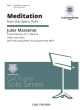 Massenet Meditation (from the Opera Thais) Violin-Piano Book with Audio Online (Marsick) (Intermediate Level)