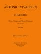 Vivaldi Concerto C-major RV 446 Oboe-Strings-Bc (piano red.) (Caldini)