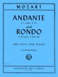 Mozart Andante C-major KV 315 and Rondo D-major (KV 184 Anh.) Flute-Piano (Rampal)