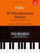 Heller 20 Miscellaneous Studies for Piano (Easier Piano Pieces 40)