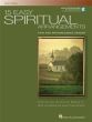 15 Easy Spiritual Arrangements Low Voice and Piano (Book with Audio online) (edited by Richard Walters)