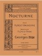 Hue Nocturne Flute et Orchestre (piano reduction)