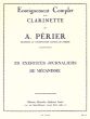 Perier 331 Exercises Journaliers de Mecanisme pour Clarinette