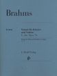 Brahms Sonata G-major Op.78 Violin and Piano (edited by Hans Otto Hiekel)