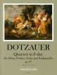 Dotzauer Quartet F-major Op.37 Oboe-Vi.-Va.-Vc. (Score/Parts) (edited by Bernhard Pauler)