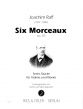 Raff 6 Morceaux Op. 85 Violine und Klavier (Sigrid Kasparian)