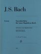 Bach Notenbuchlein fur Anna Magdalena Bach (without fingering/ zonder vingerzettingen)) (Herausgegeben von E.G.Heinemann - Generalbass S. Petrenz) (Henle-Urtext)