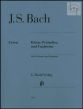 Bach Kleine Praeludien & Fughetten (without fingering!!)